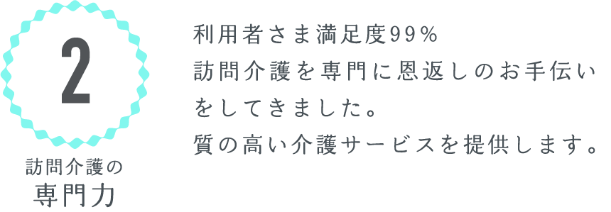 2 訪問介護の専門力